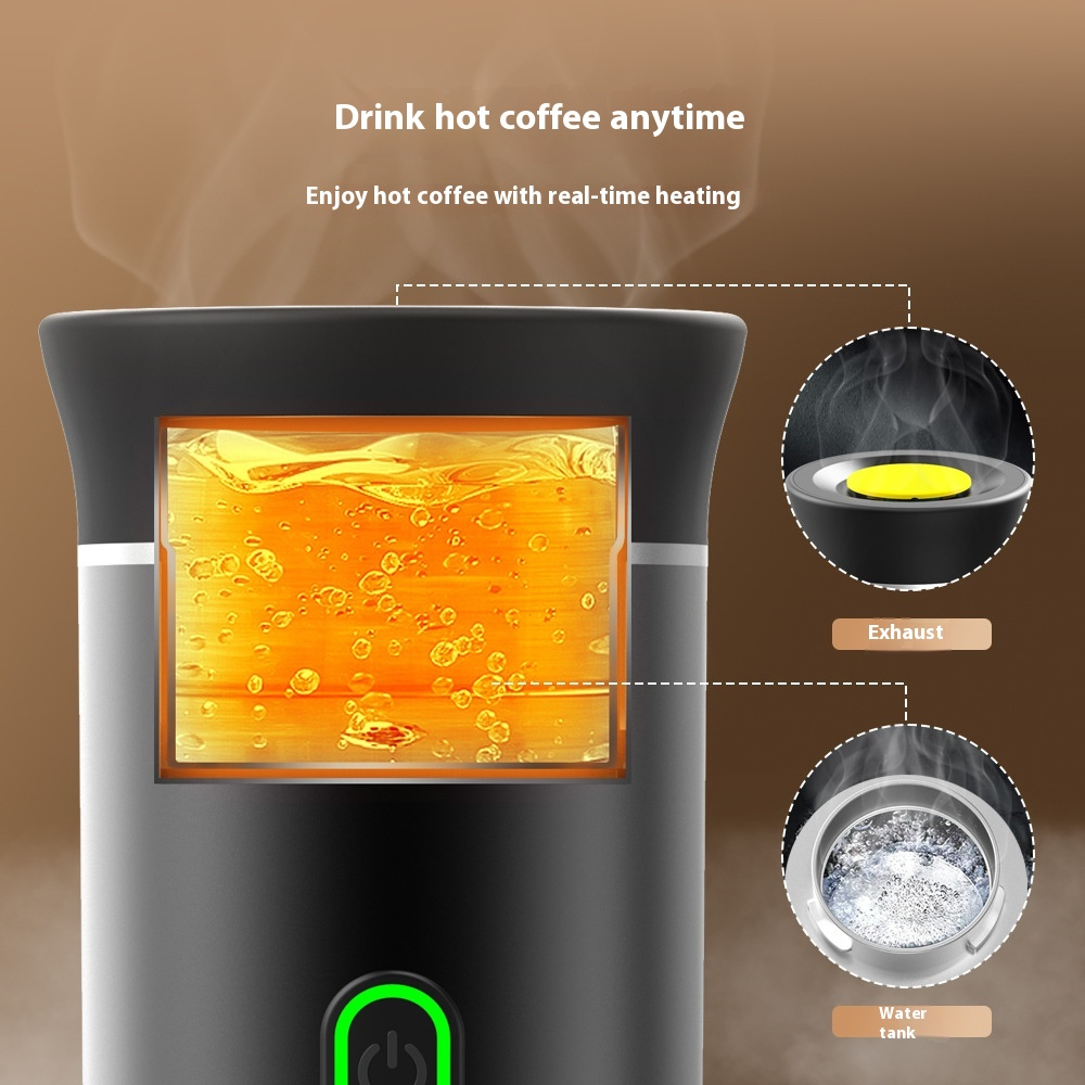 RouteZenBrew™ — Cafetera Portátil Inalámbrica