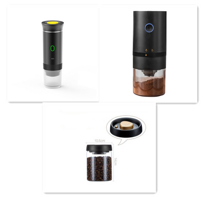 RouteZenBrew™ — Cafetera Portátil Inalámbrica